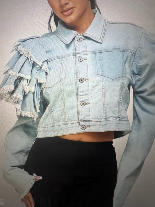 Flair Denim Jacket